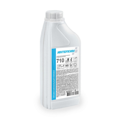 ИНТЕРХИМ 710, нейтральное пенное средство для регулярного ухода за всеми моющимися поверхностями, с защитным эффектом